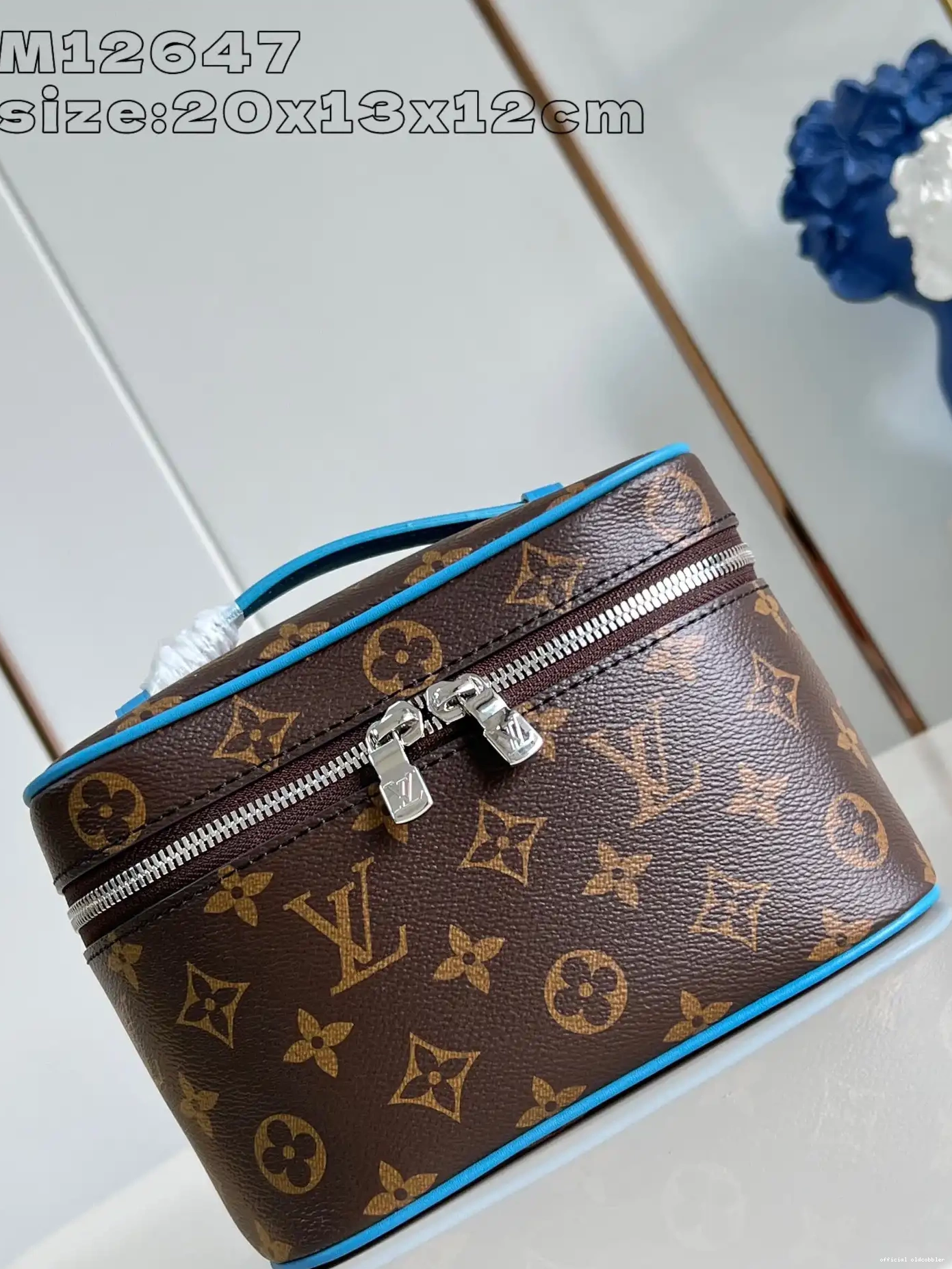 Official oldcobbler VUITTON MINI NICE LOUIS 0623